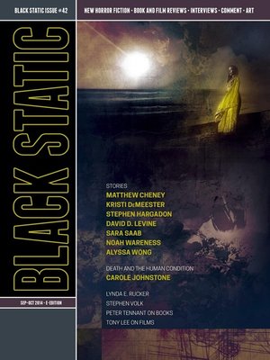 cover image of Black Static #42 Horror Magazine (Sept--Oct 2014)